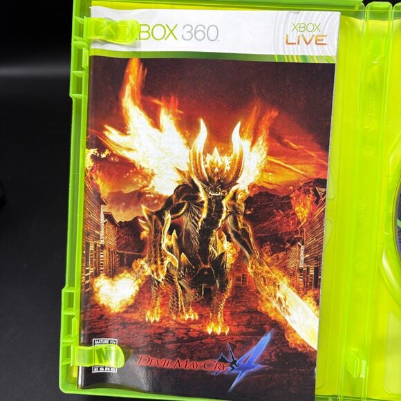 Devil May Cry 4‎ Xbox 360 Complete CIB - Picture 2 of 8